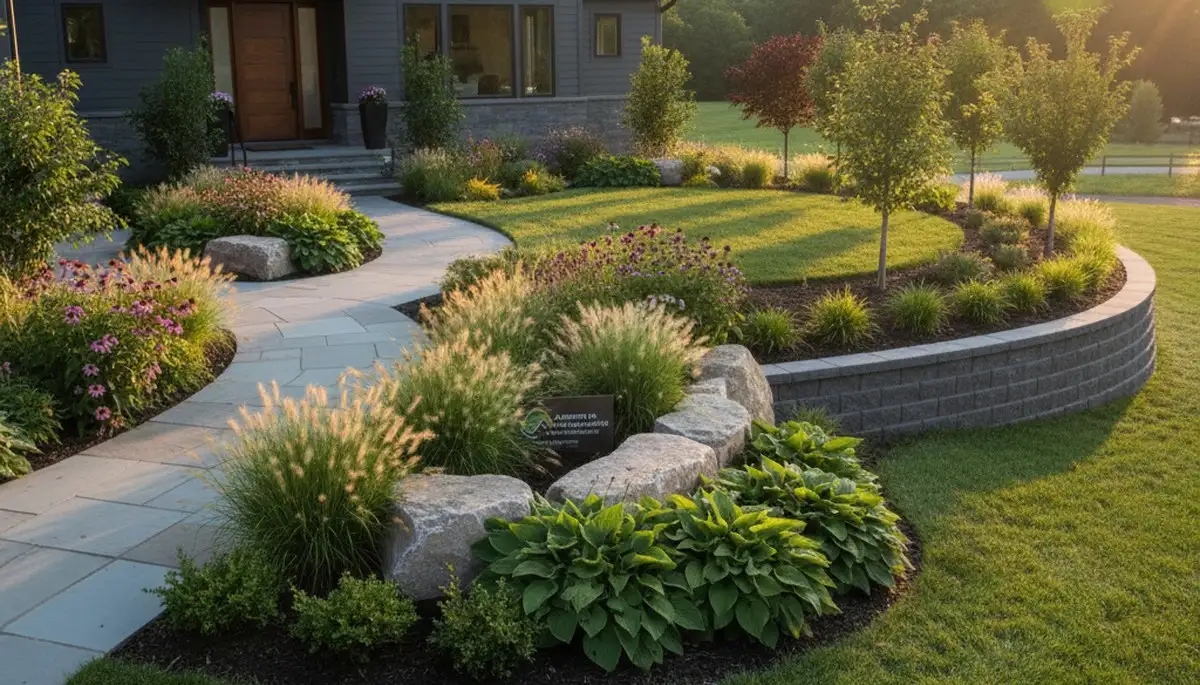 Professional landscaping crew providing lawn care services in Allentown, PA