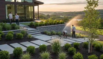 Allentown, PA landscaping team provides professional lawn care services for local homes and businesses