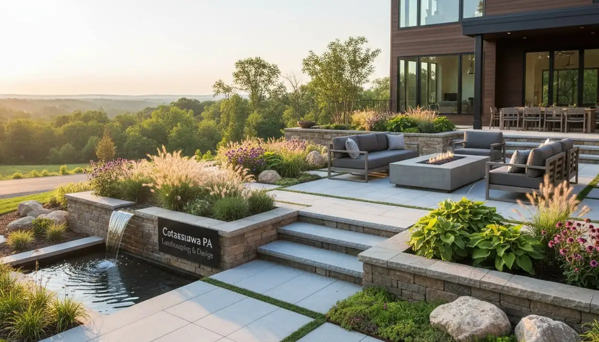 Landscaping services in Allentown, PA for professional lawn care and yard maintenance