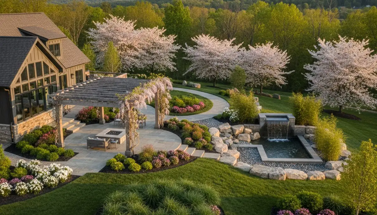 Allentown, PA landscaping service providing professional lawn care for local residential properties