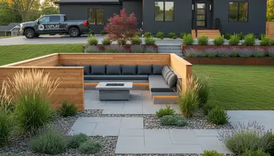 Landscape maintenance service in Allentown, PA for lawn care and yard cleanup