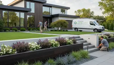 Professional landscaping service in Allentown, PA for lawn care and yard maintenance