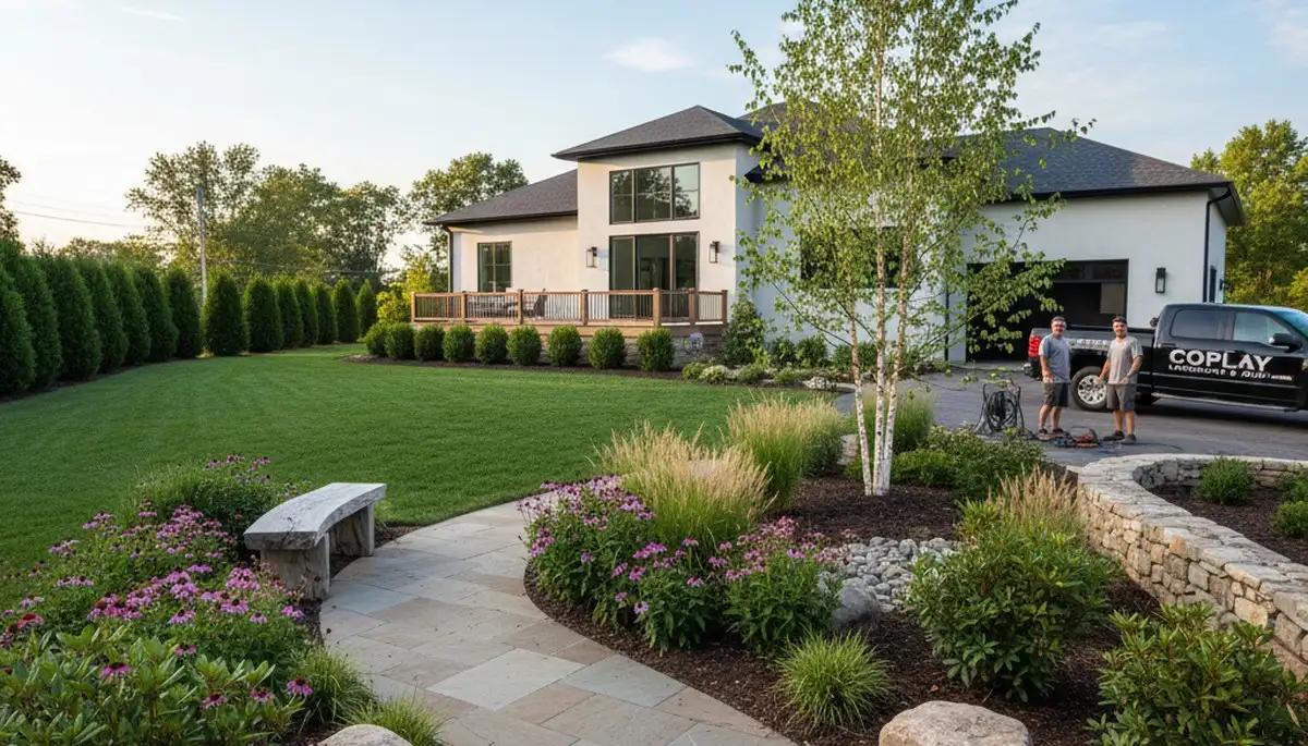 Professional landscaping service in Allentown, PA for healthy, well-maintained lawns and curb appeal