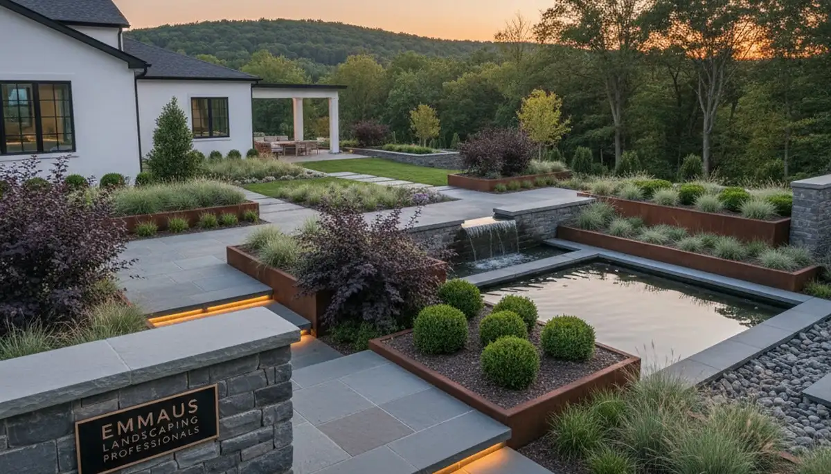 Professional landscaping service in Allentown, PA for lawn care and yard maintenance