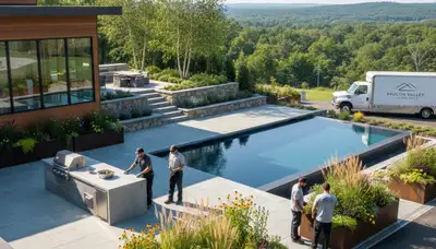 Professional landscaping service in Allentown, PA for lawn care and property maintenance