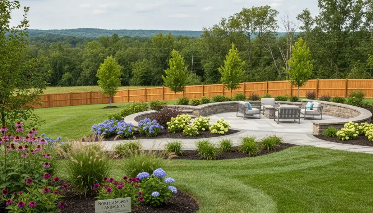 Landscaping service in Allentown, PA by Lawn Care Allentown PA for residential lawn maintenance