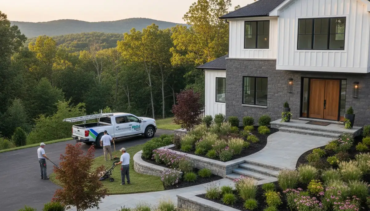Landscaping services in Allentown, PA for lawn care and yard maintenance