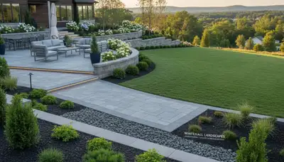 Allentown, PA landscaping crew providing professional lawn care and yard maintenance services